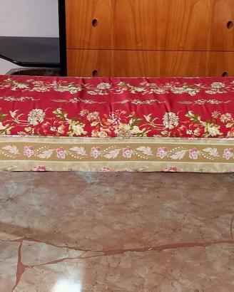 Panca imbottita patchwork in stile boho chic