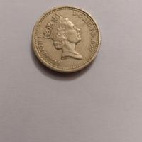 sterlina inglese 1990