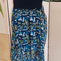 abito estivo Coconuda blu mai indossato 