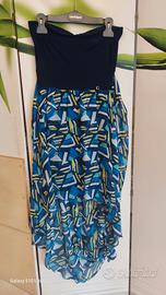 abito estivo Coconuda blu mai indossato 