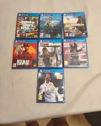 lotto 7 giochi PS4 top 