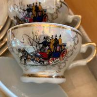 Servizio caffe per 8 persone porcellana italiana