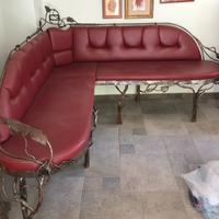Divano in ferro battuto