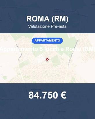 Immobile in asta di 100 m² a Roma