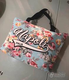 Borsa souvenir Napoli a fiori