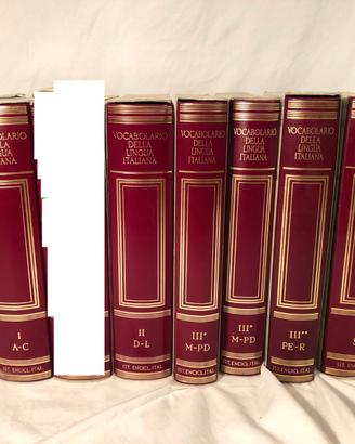 Vocabolario Treccani Della Lingua Italiana 5 Volum