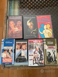 7 casette film vhs