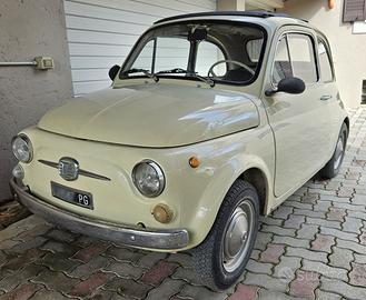 auto storica FIAT 500F del 1969 unico proprietario