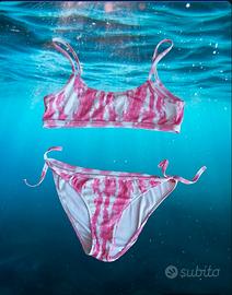 Costume 2 pezzi con fantasia Tie Dye