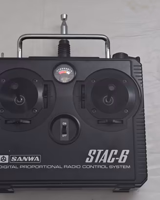 Radiocomando Sanwa Stack 6 Am Quarzi Modellismo Vi