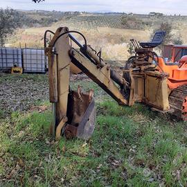 Retroescavatore x trattore ruspa