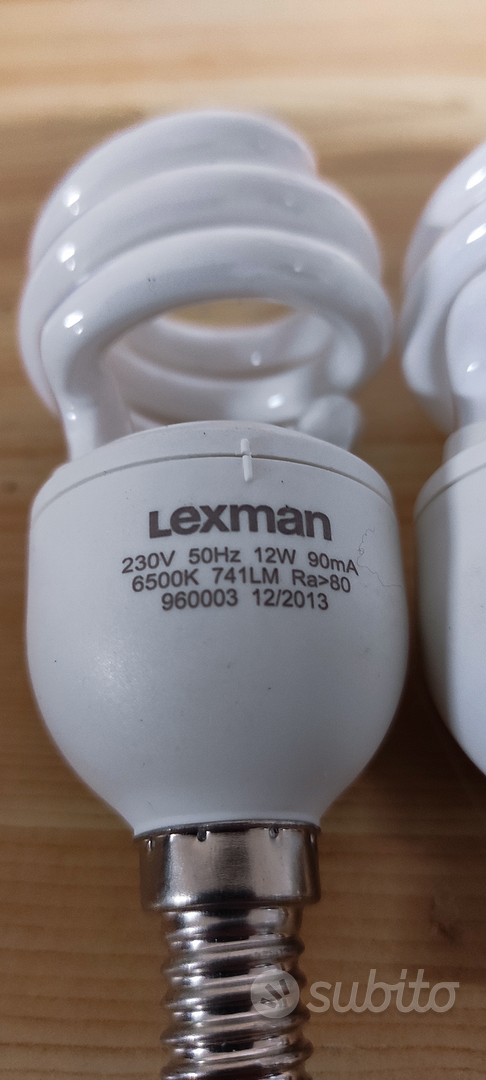 4 Lexman 230V 12W 90mA 6500k - Arredamento e Casalinghi In vendita a Torino