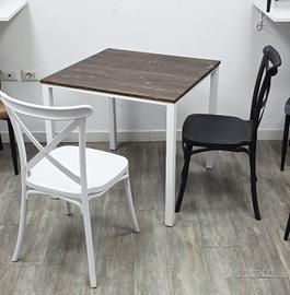 TAVOLI MENSA CON SEDIE LOCALI PIZZERIE TRATTORIE 