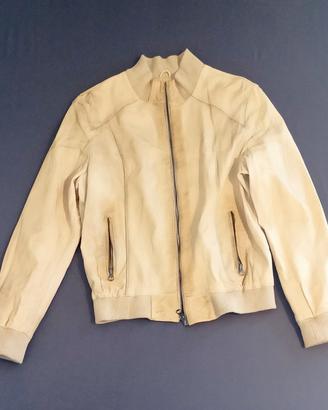 Vimapel Italian Genuine Leather Bomber Jacket