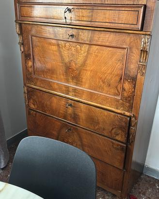 Secretaire a ribalta fine 800