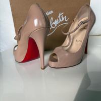 Scarpa Christian Louboutine. tacco 12 cm,numero 37