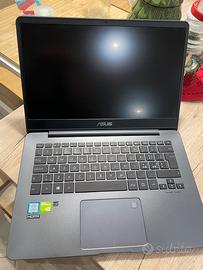 Notebook Asus UX430UNR 14” Intel I5-8gen SSD WIN11