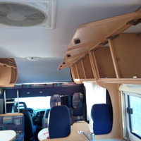 Camper mansardato 7 posti