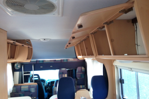 Camper mansardato 7 posti