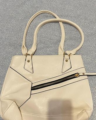 Borsa bianca a spalla
