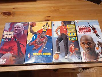 4 VHS Michael Jordan