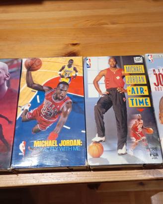 4 VHS Michael Jordan