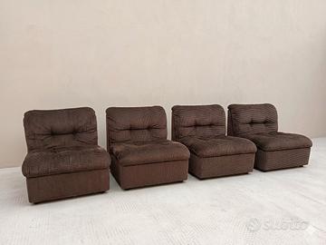 Divano modulare anni 70