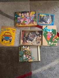Lotto Puzzle Vintage Anni '80/'90