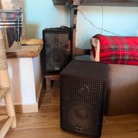 Coppia casse pre amplificate SR Club 150