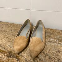 Scarpe basse beige