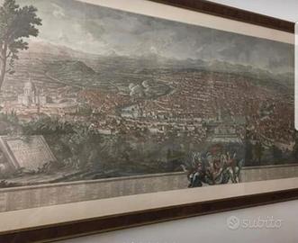Riproduzione stampa antica Giuseppe Vasi