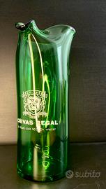 Caraffa verde Chivas Regal con logo