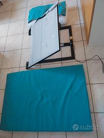 Schienale elettrico per letto