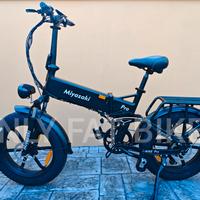 Bici elettrica fat biammortizzata nuova garanzia 