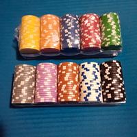 200 fiches non numerate 10 colori differenti 