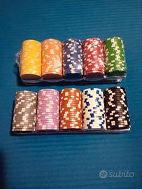 200 fiches non numerate 10 colori differenti 