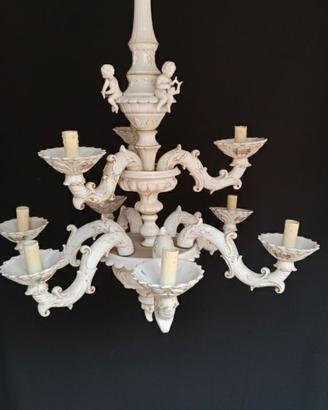 Lampadario in ceramica