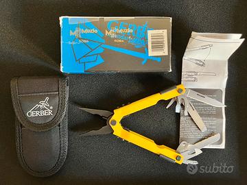 Multitool Gerber MP600 yellow black oxide