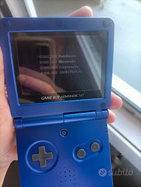 Game Boy Advance SP blu – funzionante 🎮