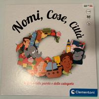 NOMI, COSE CITTA’ Gioco da tavolo Clementoni