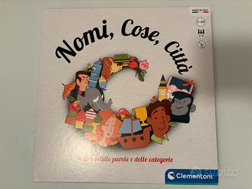 NOMI, COSE CITTA’ Gioco da tavolo Clementoni