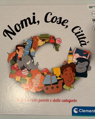 NOMI, COSE CITTA’ Gioco da tavolo Clementoni
