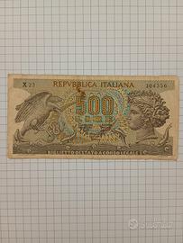 banconota da 500 lire italiana
