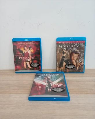 Set Resident Evil - 3 Blu-Ray