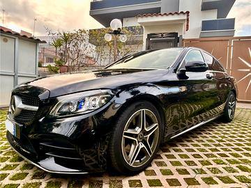 Mercedes C220D premium plus - tetto - full led-