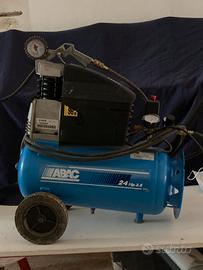 Compressore ABAC 24 litri 2,5 hp MAI USATO