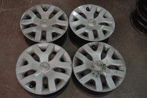 4 Cerchi da 16' in Ferro - Nissan - Juke Qashqai