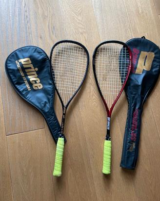 Racchette da squash Prince Extender come nuove