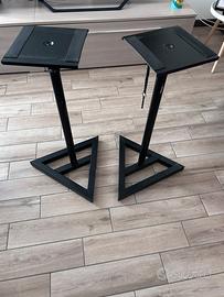 Coppia di stativi proel per monitor da studio