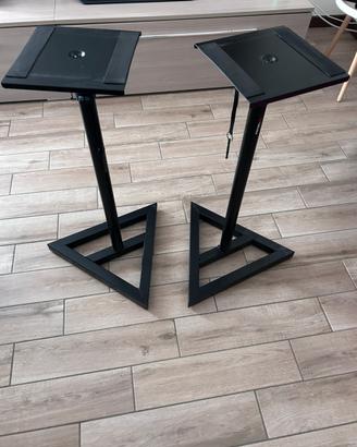 Coppia di stativi proel per monitor da studio